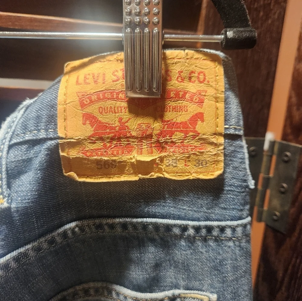 Levi's Classic Straight Blue Jeans